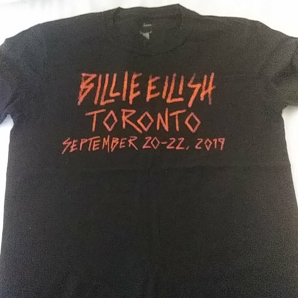 Billie Eilish concert tee - Picture 1 of 2